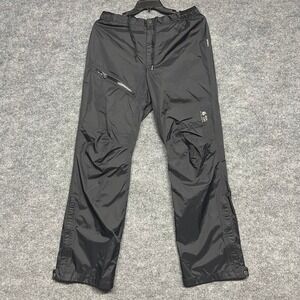 Mountain Hardwear Black Waterproof Shell Cargo Pants